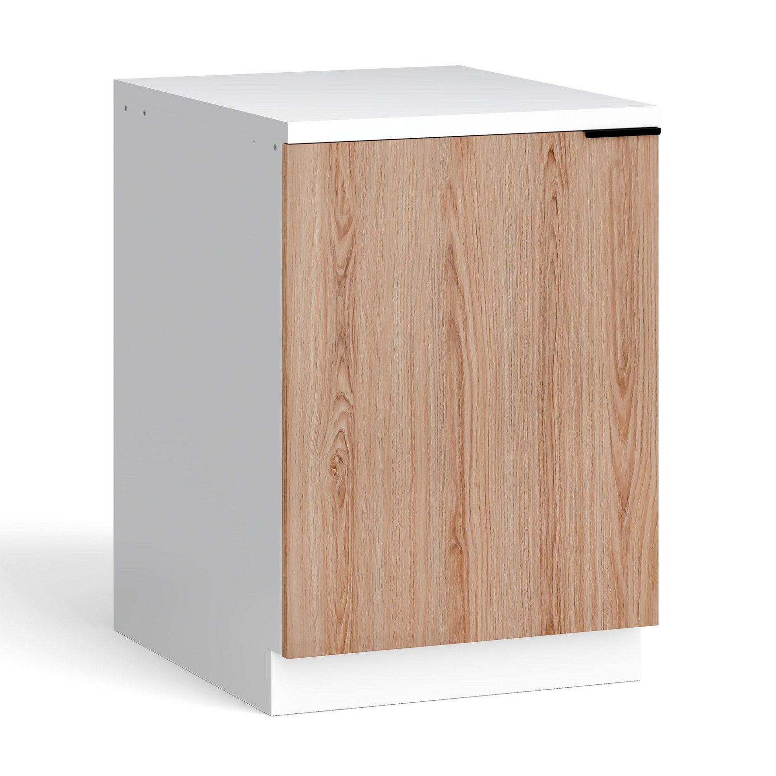Blumfeldt WoodVista spodní skříňka dřezu, Robustní, Soft-Close závěsy, Hliníkové rukojeti