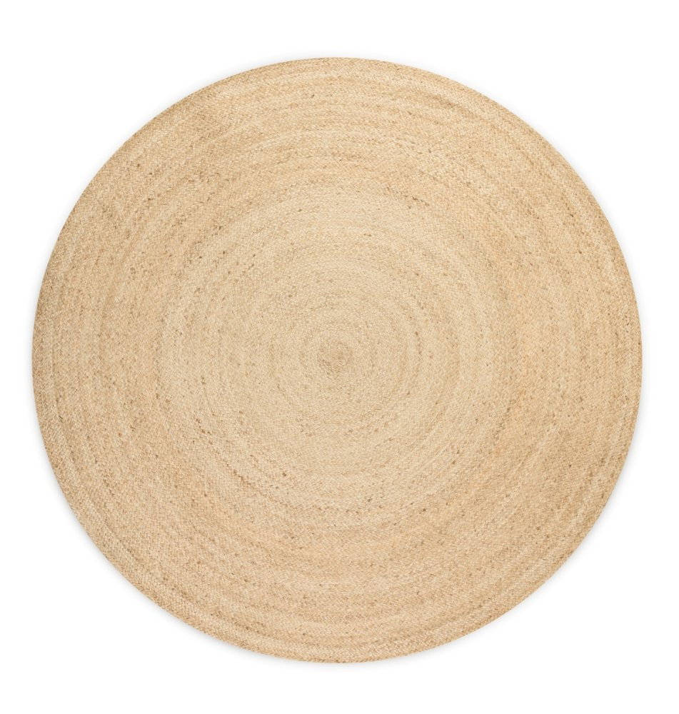 Kusový koberec Jute Braided 106007 Ivory 200x200 (průměr) kruh