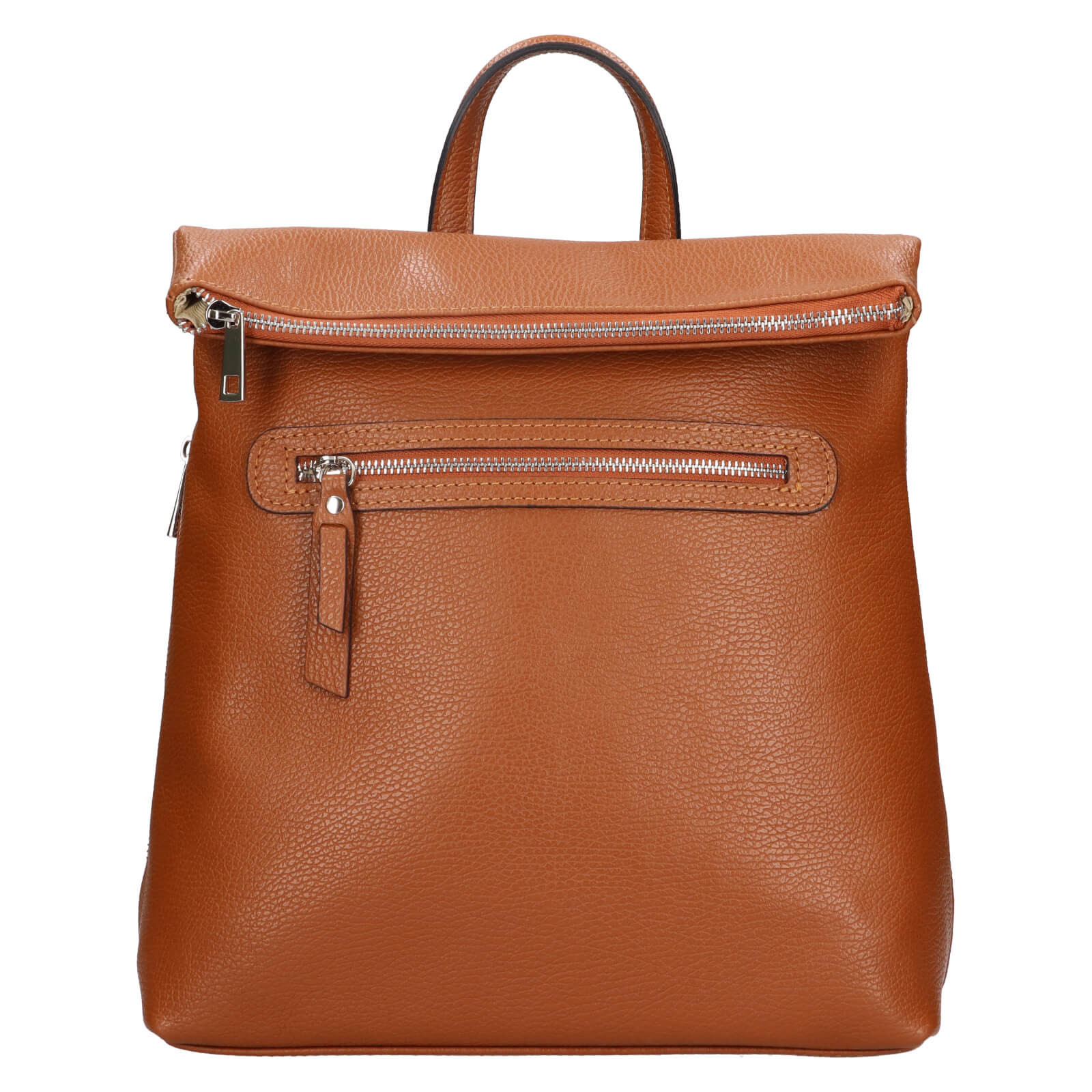 Dámský kožený batoh Italia Korra - koňak