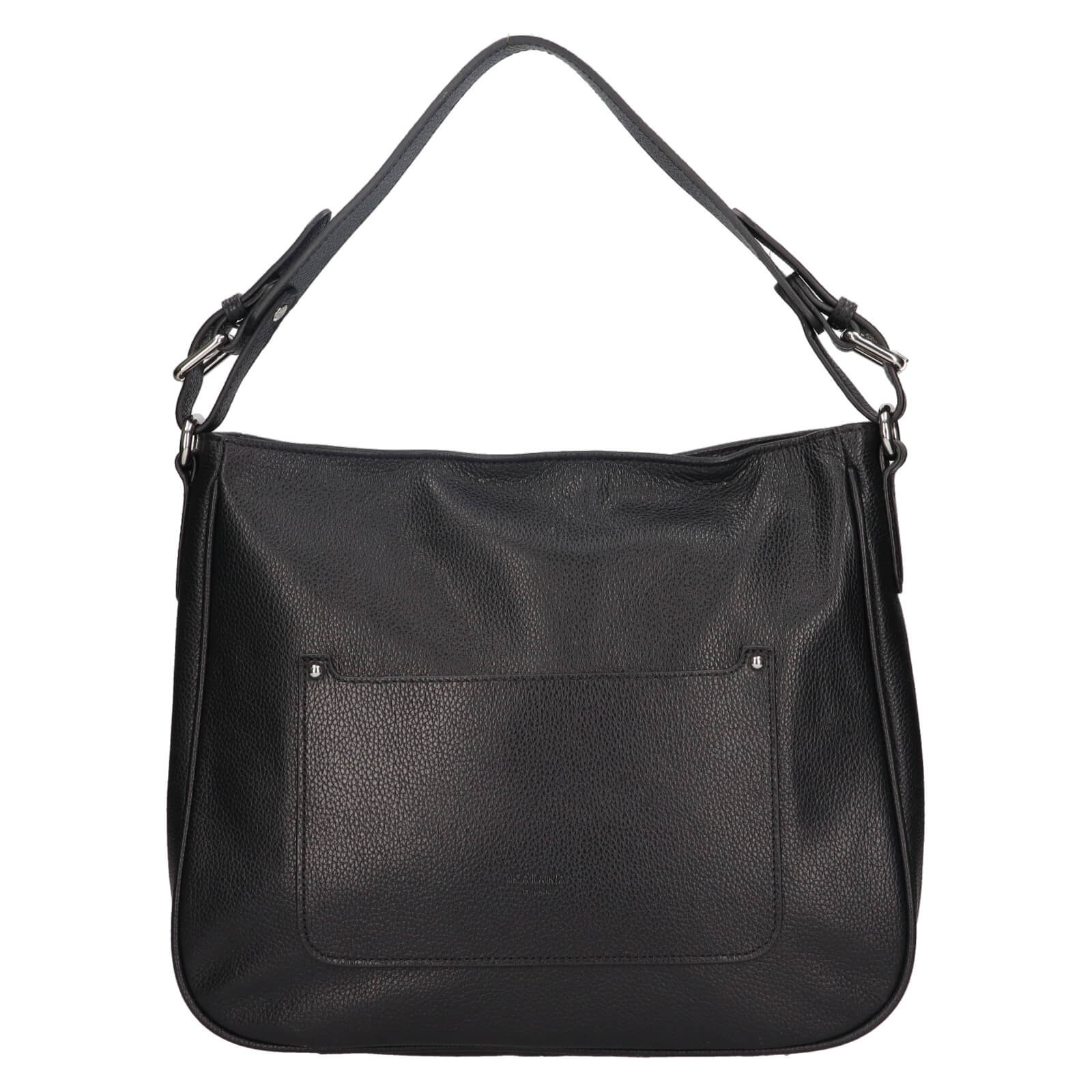 Elegantní dámská kožená kabelka Katana Julle - černá