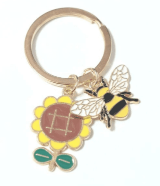 Klíčenka Charm - včela