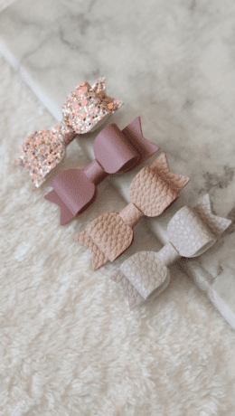 Sponky do vlasů 4 ks NUDE MINI