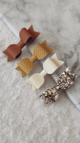 Sponky do vlasů mašličky 4 ks SUNNY MINI