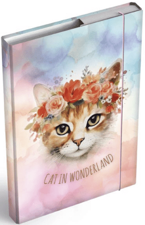 Desky na sešity MFP box A4 Kočka