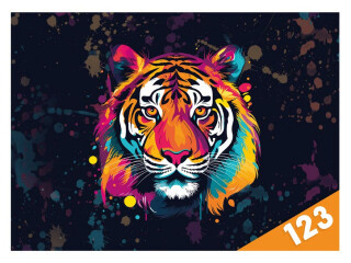 Desky na číslice Tygr