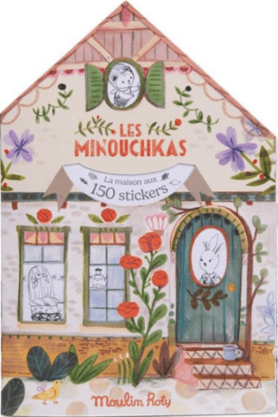Knížka se samolepkami Les Minouchkas