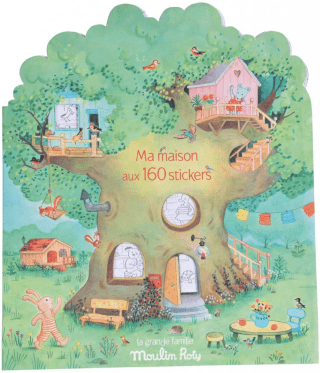 Knížka se samolepkami Velká rodina