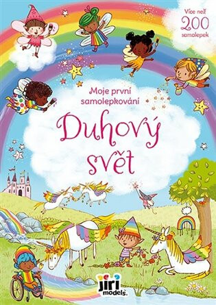 Moje první samolepkování Duhový svět