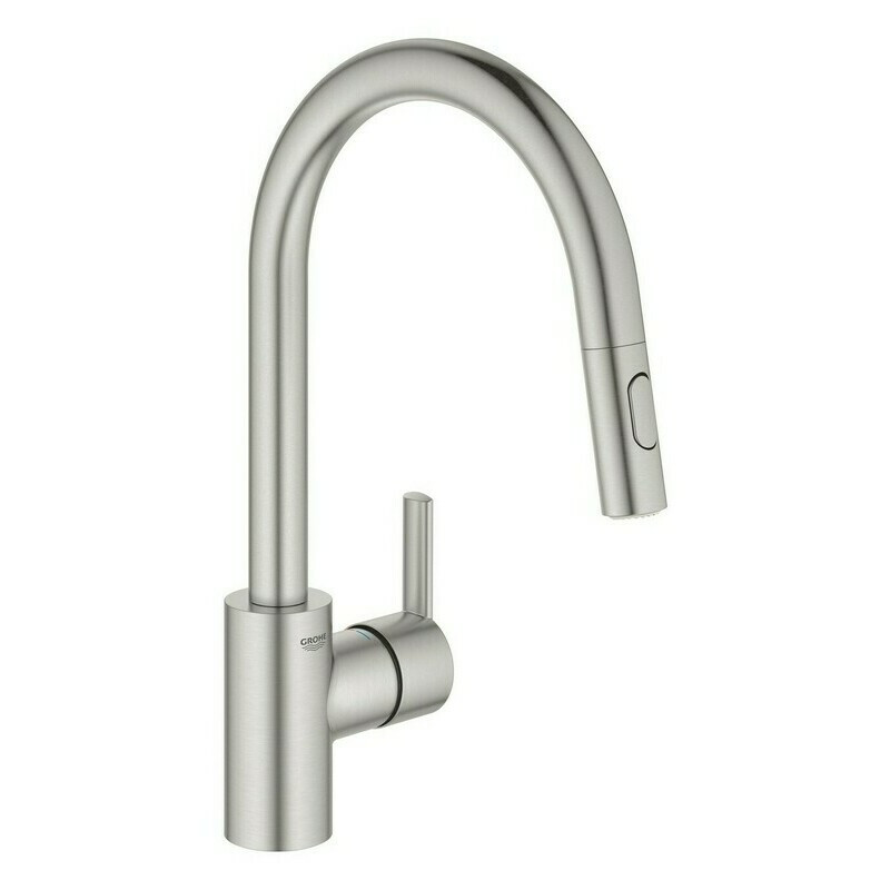Baterie dřezová stojánková Grohe Feel SuperSteel 31486DC1