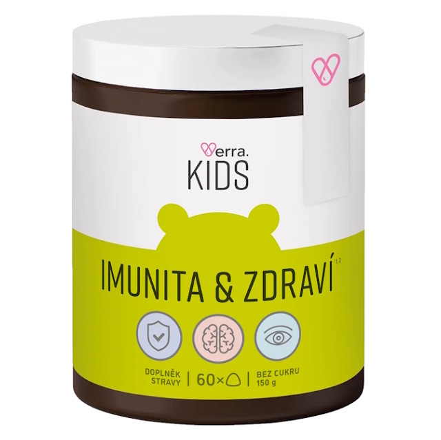 VERRA KIDS Imunita a Zdraví 60 želatinových medvídků