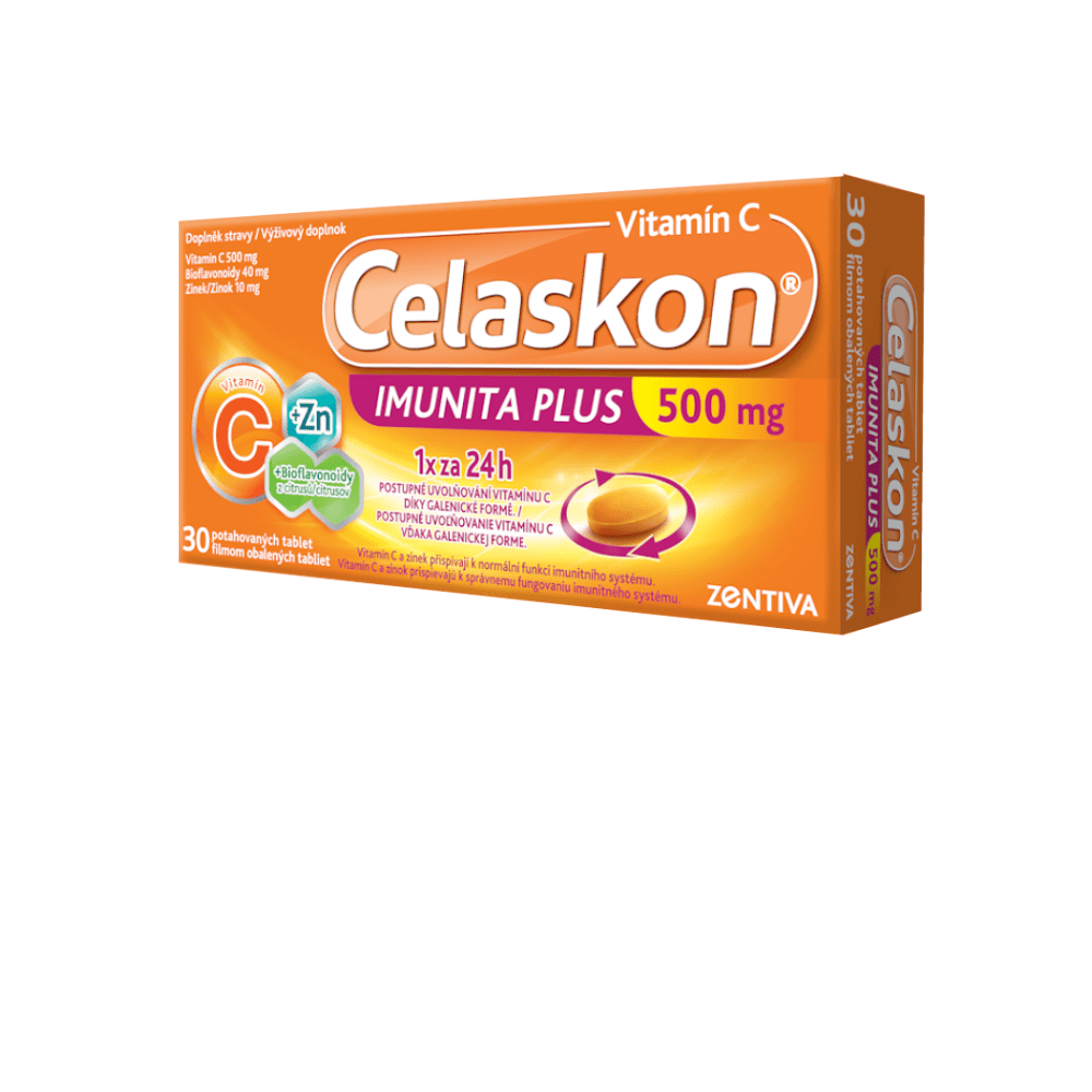 CELASKON Imunita PLUS 500 mg 30 tablet, poškozený obal
