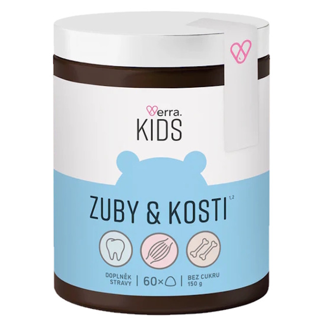 VERRA KIDS Zuby a Kosti 60 želatinových medvídků