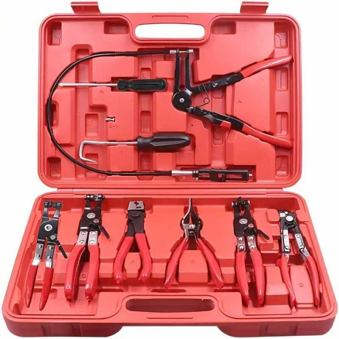 Sada kleští na hadicové spony