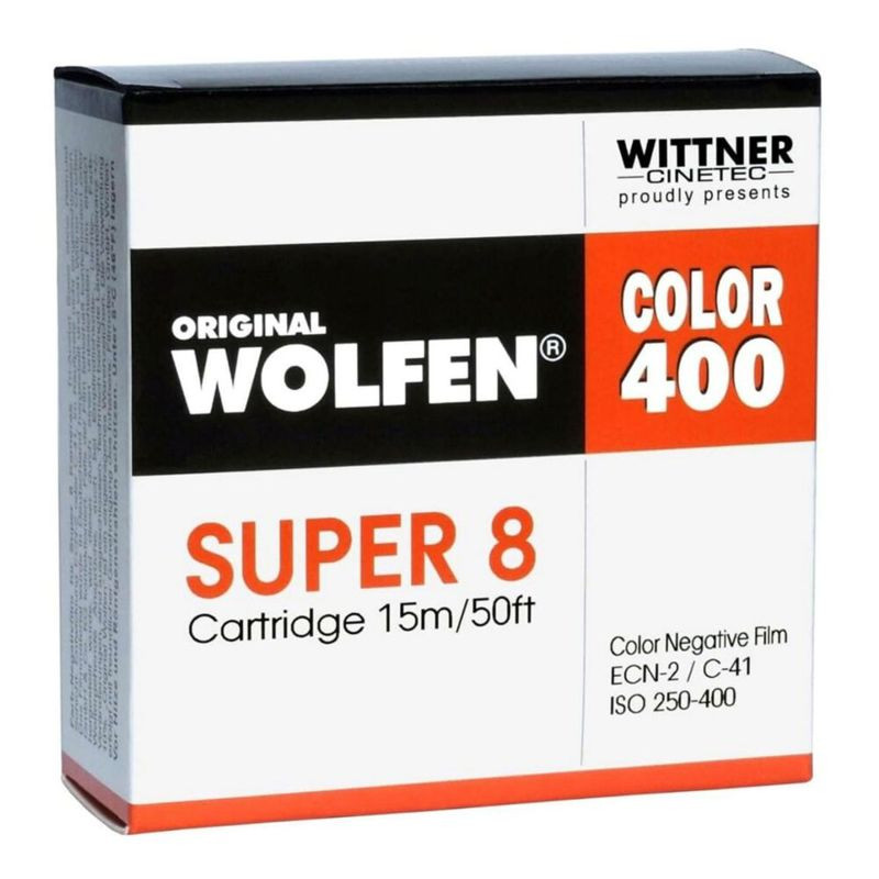 WOLFEN Color 400 Super 8 mm/15 m