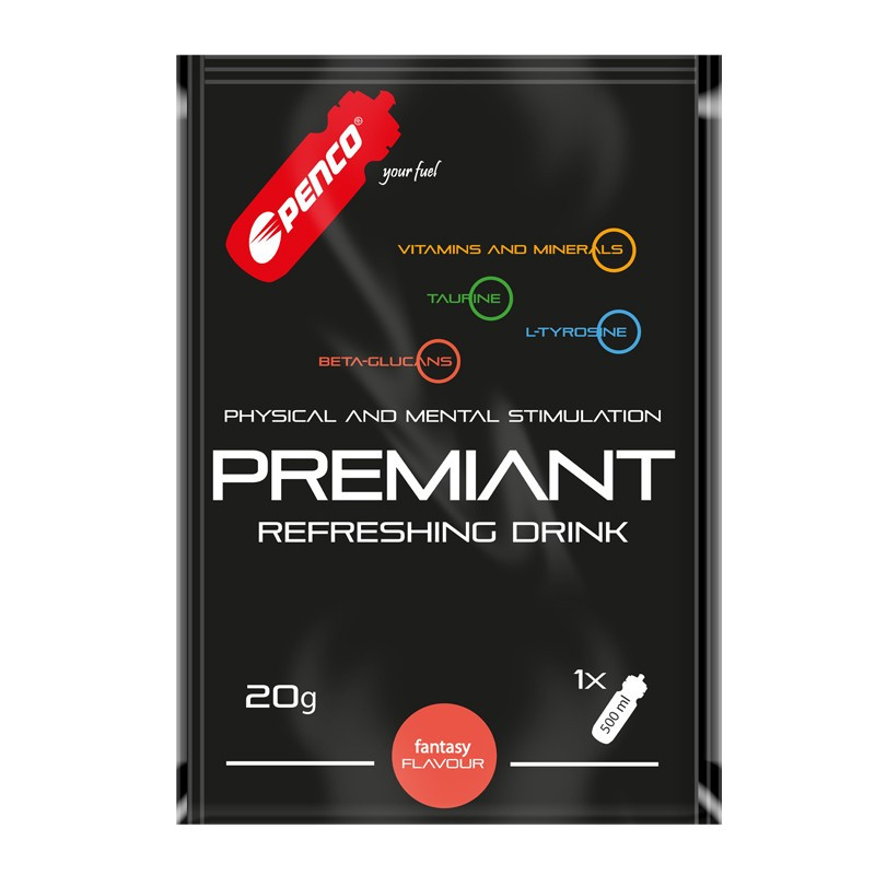 PENCO Povzbuzující nápoj pro děti  PREMIANT DRINK 20g sáček Fantasy fruit