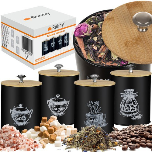 RUHHY 24578 Kuchyňské nádoby 4 ks