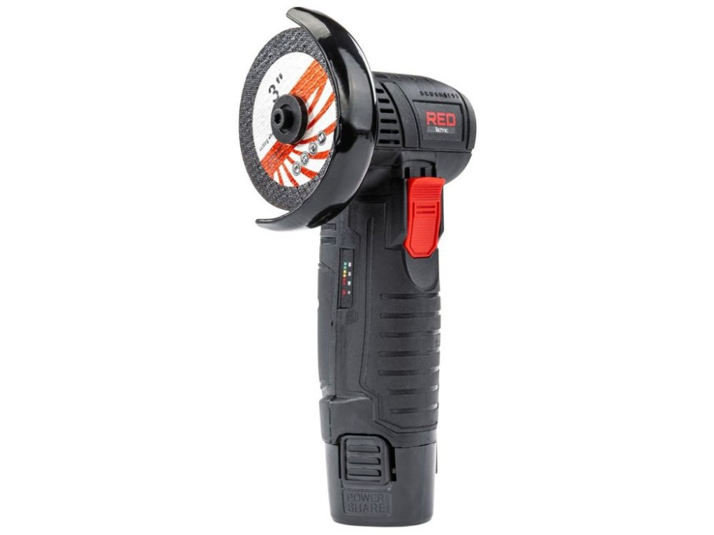 RED TECHNIC RTSZK0134 Aku mini bruska + 2x 12V 2 Ah baterie