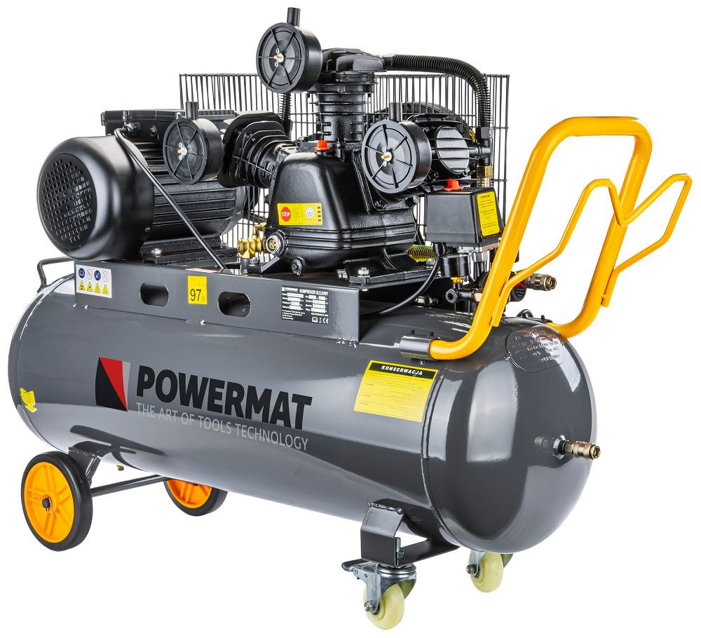POWERMAT PM-KO-100T-230V Olejový kompresor 100l