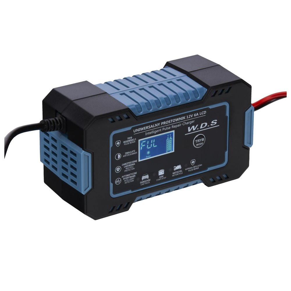 Kraft&Dele WDS2230 univerzální nabíječka akumulátorů LCD