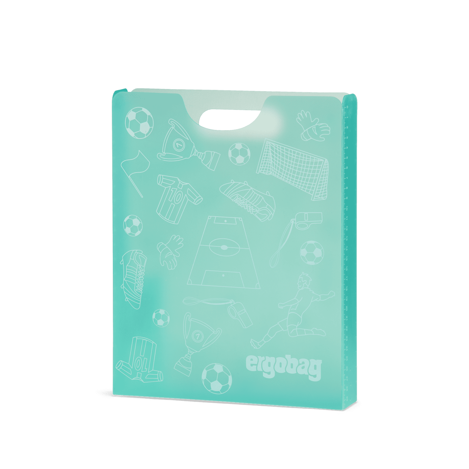 Plastové desky na sešity Ergobag - Soccer