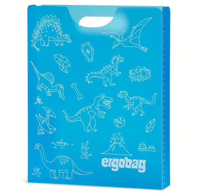 Plastové desky na sešity Ergobag - Dino