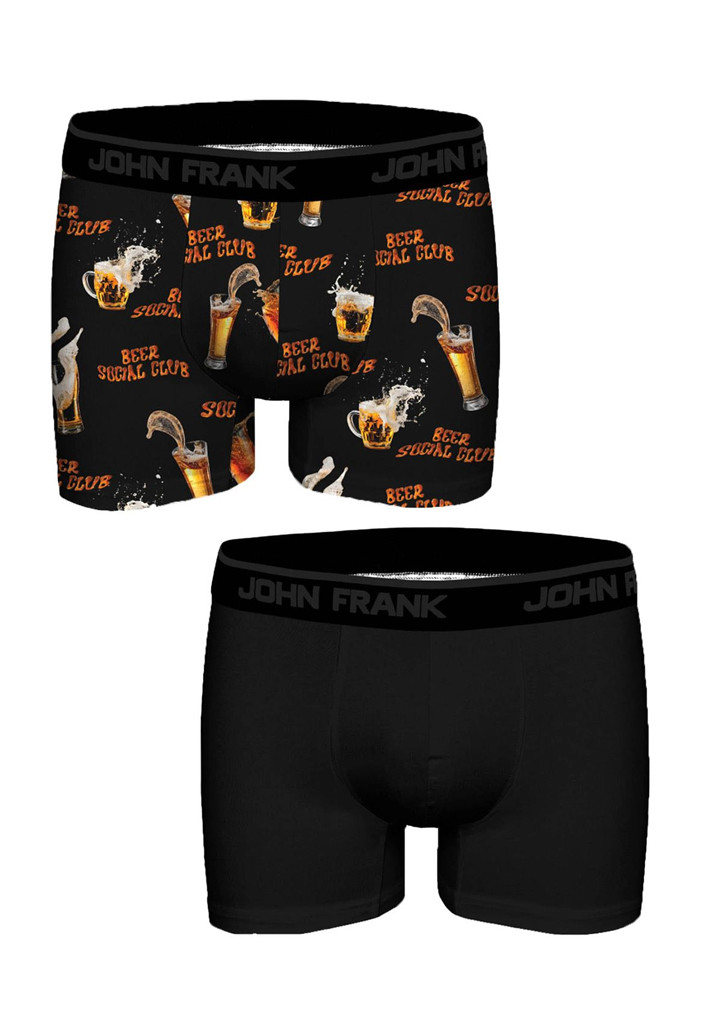 Pánské boxerky John Frank JF2BFUN107 2 PACK