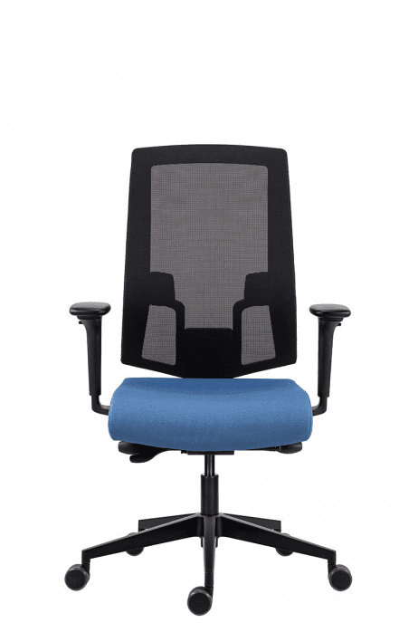 ANTARES kancelářská židle 2900 SYN-B Lapel ALU černý ALU kříž