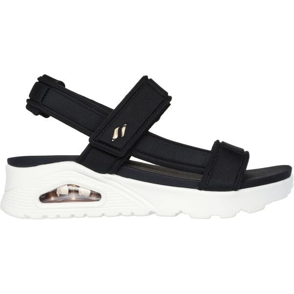 Skechers UNO - SUMMER STAND 2 Dámské sandály, černá, velikost