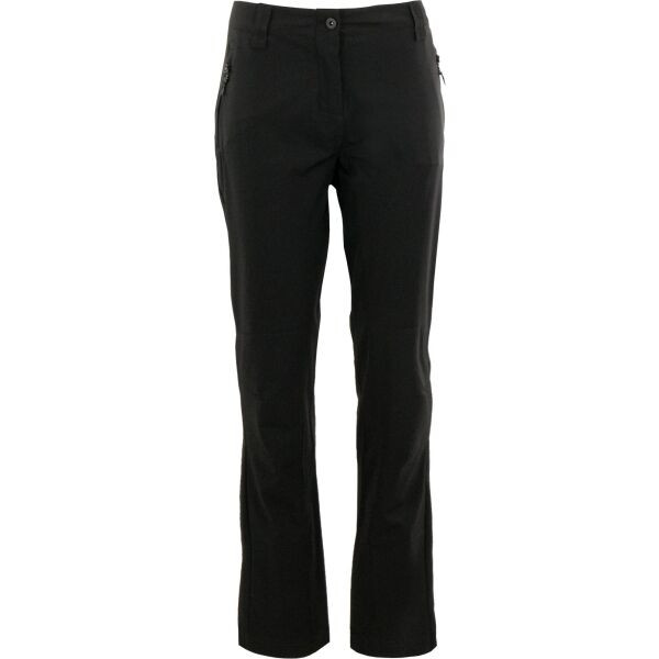 ALPINE PRO POWA Dámské outdoorové kalhoty, černá, velikost
