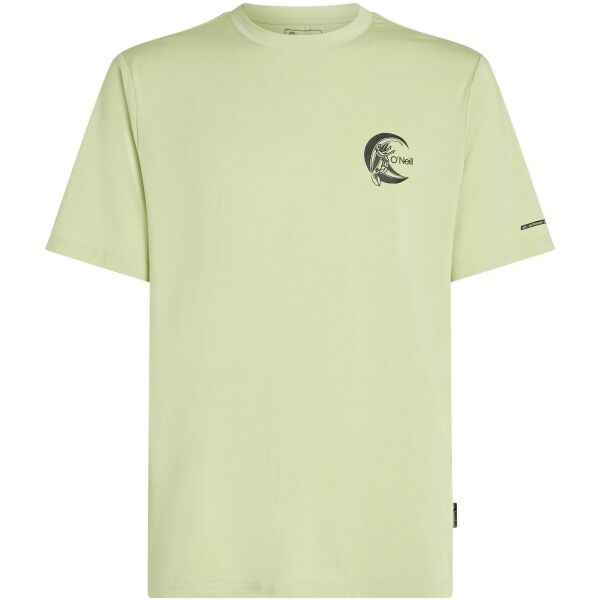 O'Neill O'RIGINALS HYBRID UPF Pánské tréninkové tričko, světle zelená, velikost