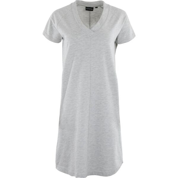 ALPINE PRO KRADA Dámské šaty, bílá, velikost