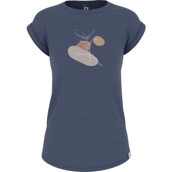 Hannah ARISSA II Dámské tričko, tmavě modrá, velikost