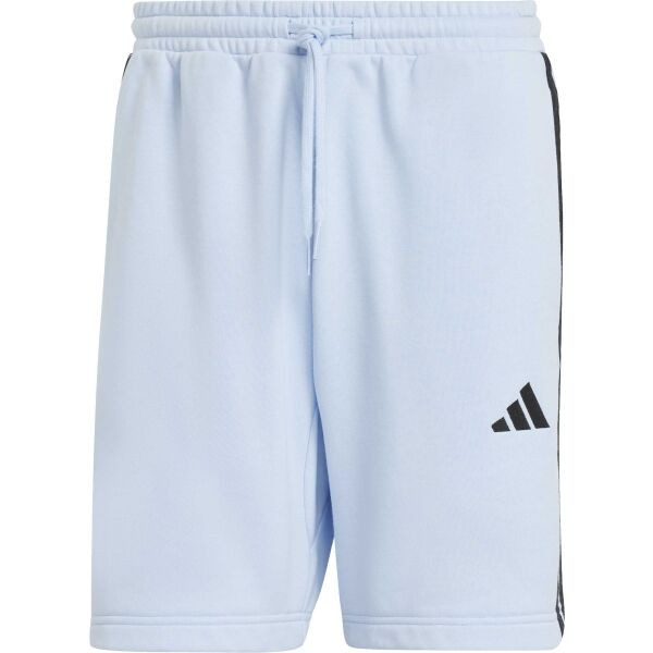 adidas ESSENTIALS 3-STRIPES SHORTS Pánské kraťasy, světle modrá, velikost