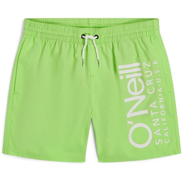 O'Neill ORIGINAL CALI 14 Chlapecké plavecké šortky, reflexní neon, velikost