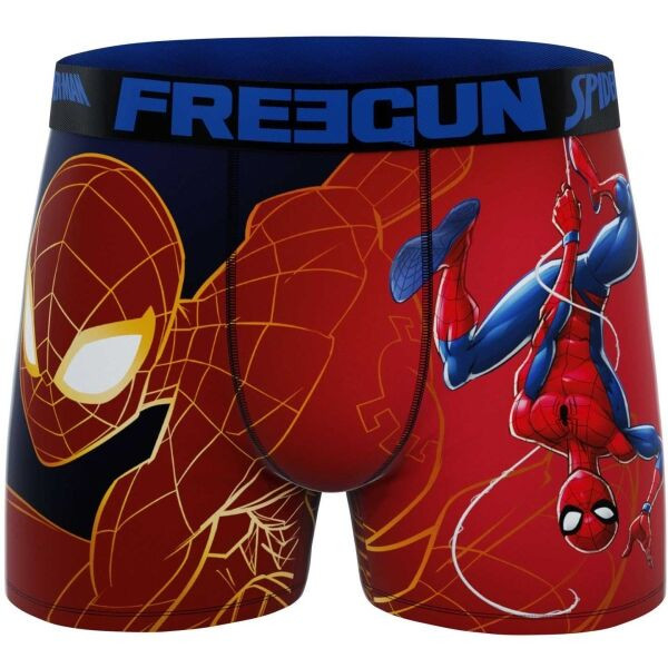 FREEGUN SPIDERMAN Dětské boxerky, červená, velikost