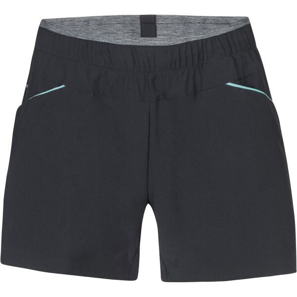 Hannah TAGI Dámské strečové šortky, černá, velikost