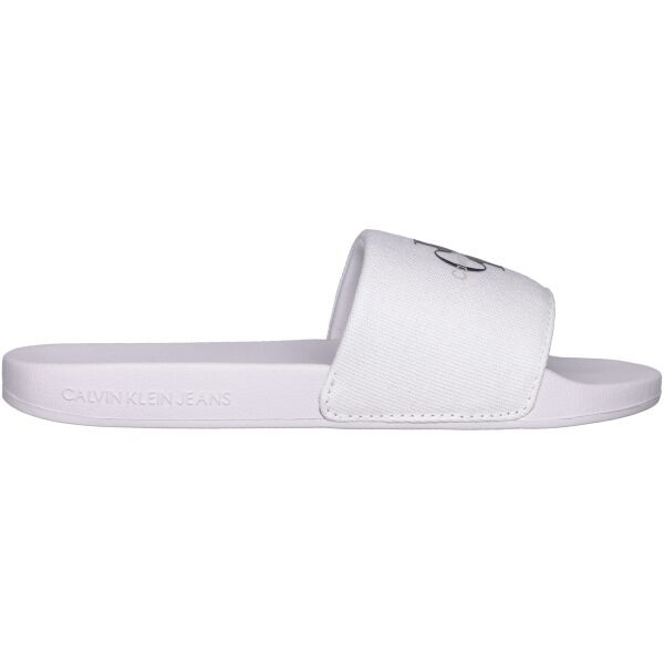 Calvin Klein SLIDE MONOGRAM WN Dámské pantofle, bílá, velikost