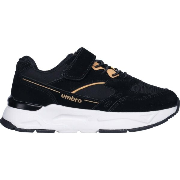 Umbro IDRIS JR Juniorské volnočasové boty, černá, velikost
