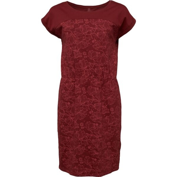 Willard INANNA Dámské šaty, vínová, velikost