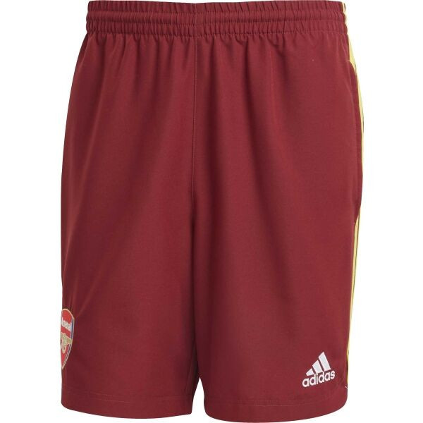 adidas ARSENAL UBP SHORTS Pánské fotbalové kraťasy, vínová, velikost