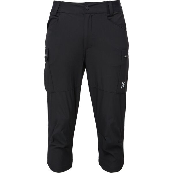 Klimatex LOZANO Pánské outdorové 3/4 kalhoty, černá, velikost XXXL