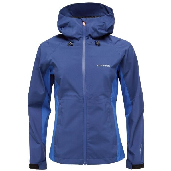 Klimatex ALLEVA Dámská nepromokavá bunda s membránou, tmavě modrá, velikost