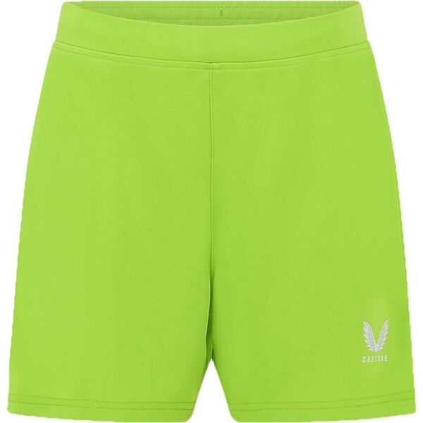 CASTORE TOP SHORT JR Dětské fotbalové šortky, světle zelená, velikost