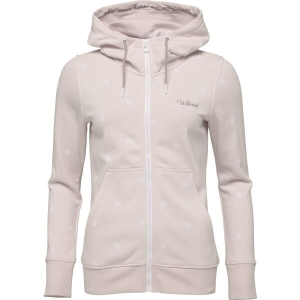Willard VANESA Dámská celorozepínací mikina, růžová, velikost