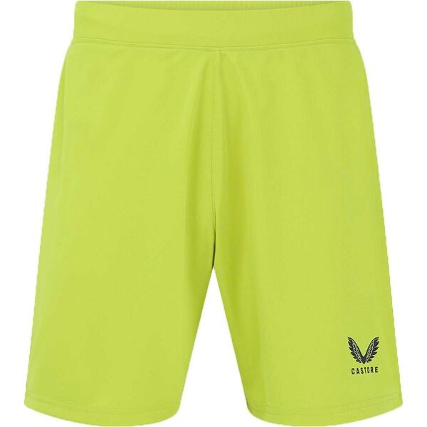 CASTORE TOP SHORT Pánské fotbalové šortky, žlutá, velikost