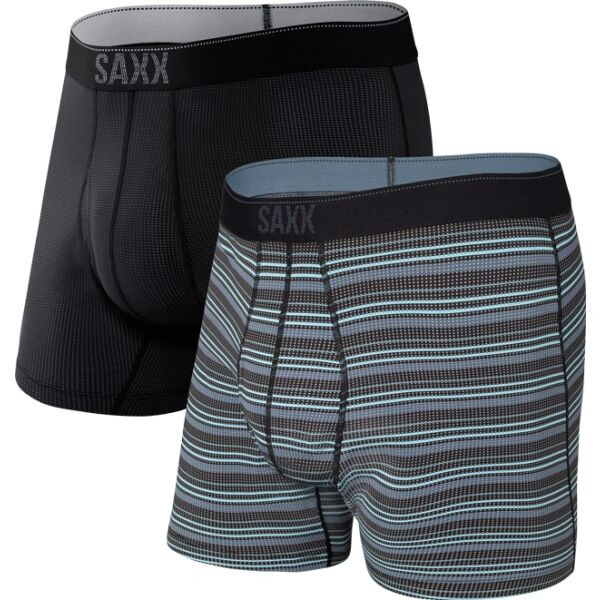 SAXX QUEST 2PK Pánské boxerky, tmavě šedá, velikost