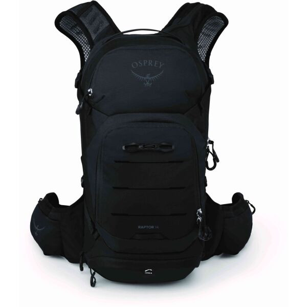 Osprey RAPTOR 14 Cyklistický batoh, černá, velikost