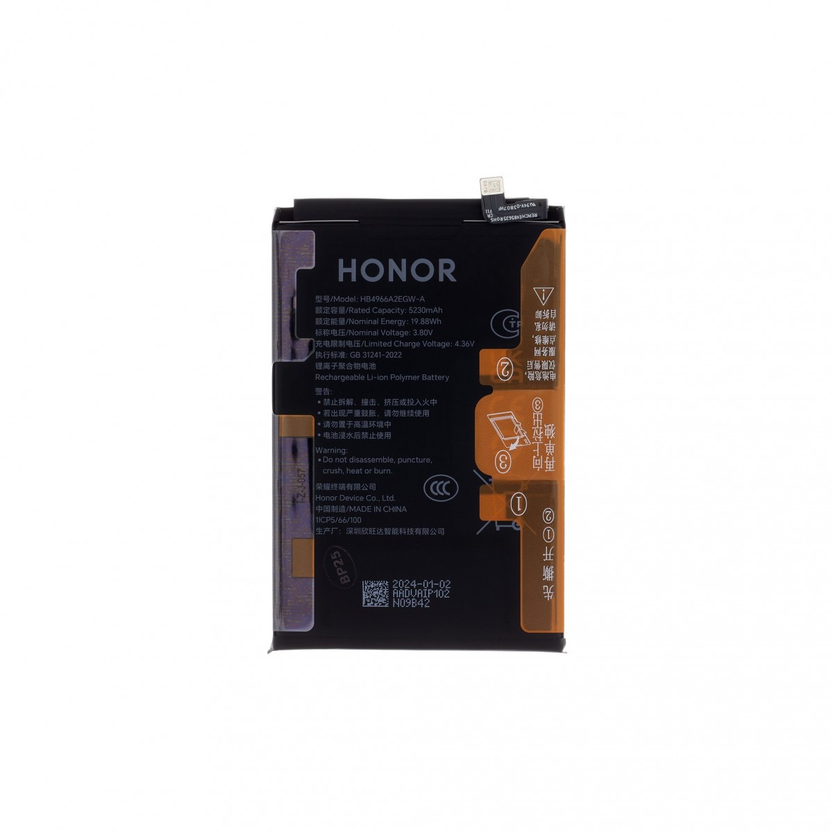 Baterie HB4966A2EGW Honor 5230mAh Li-Pol (Service Pack)