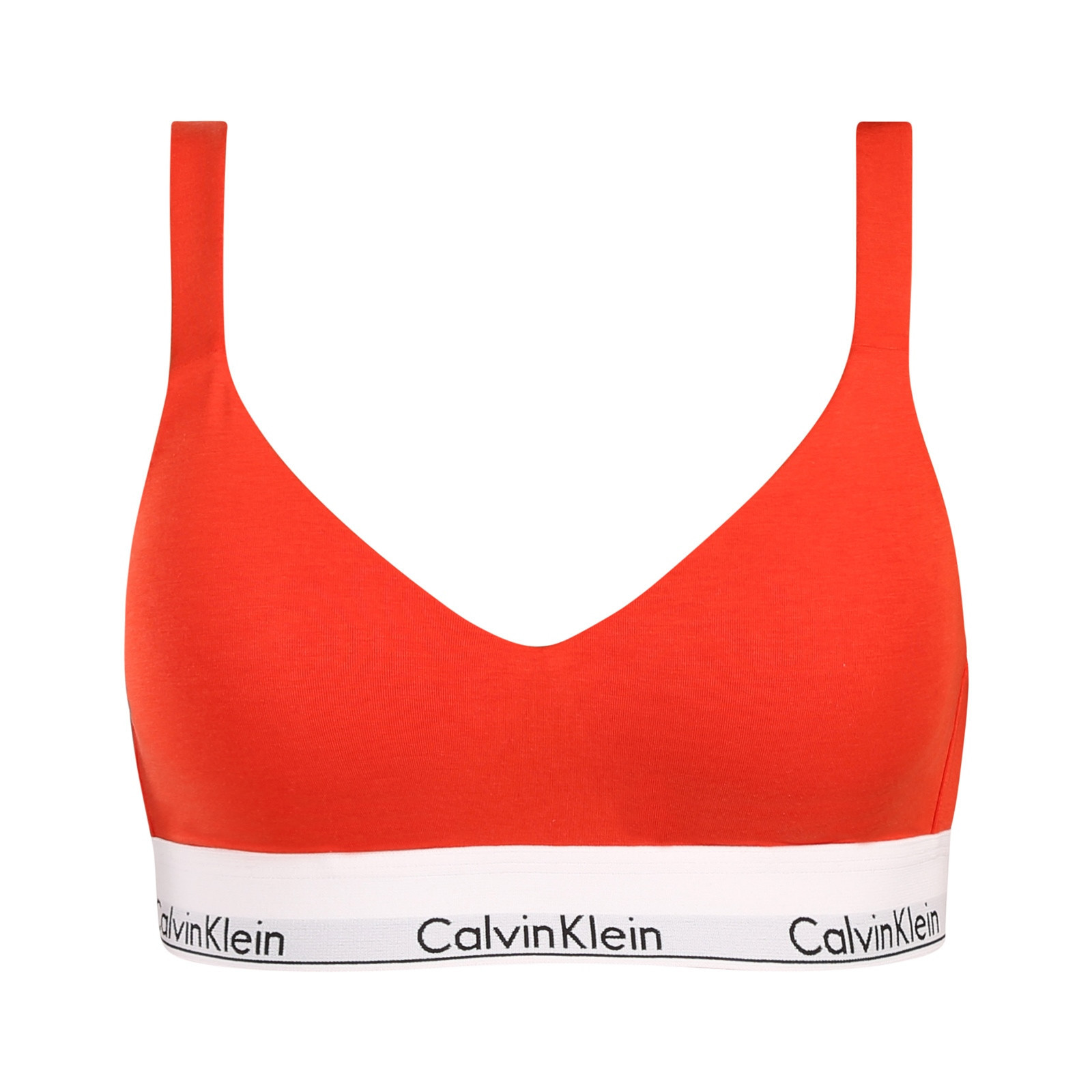 Dámská podprsenka Calvin Klein červená (QF7900E-VO3) M