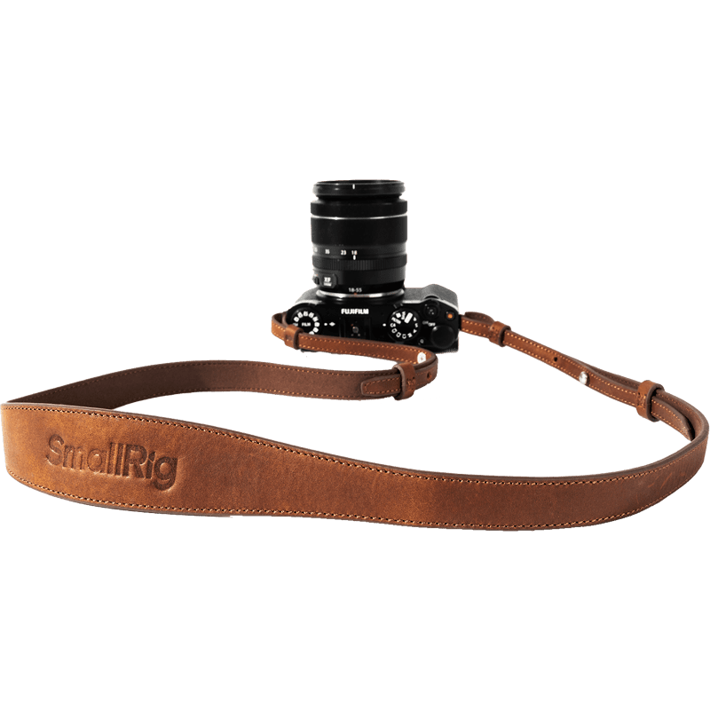 SMALLRIG 5209 Leather Camera Shoulder Strap Brown